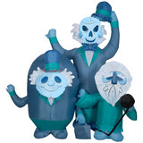 6 Ft Airblown Inflatable Haunted Mansion Hitchhiking Ghosts for Halloween Outdoor Yard Decoration and Festive Celebrations