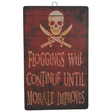 SIGN FLOGGINGS CONTINUE UNTIL