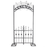 Cemetery Archway Gate Halloween Decoration 8.5-Foot