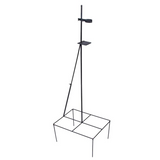 5 Ft. Skeleton Stand Halloween Decoration Display