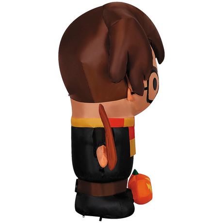 38" Airblown Inflatable Harry Potter Harry Potter with Jack-O'-Lantern Halloween Outdoor Yard Decoration