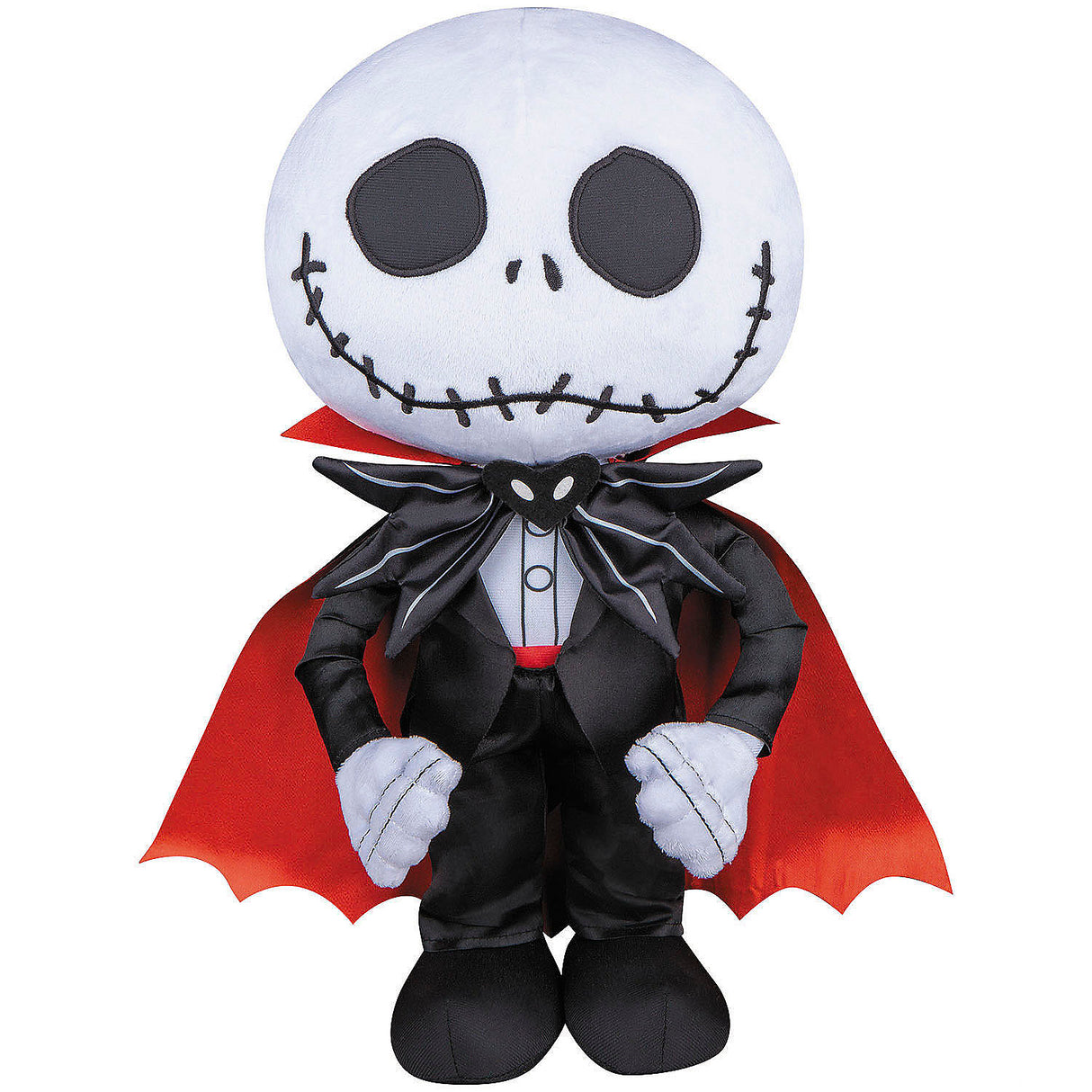 Inflatable Jack Skellington Vampire Decoration for Halloween Yard Displays and Indoor Decor