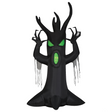 Airblown Inflatable Giant Scary Tree with LEDs Halloween Yard Decoration, 144"
