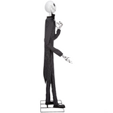 Deluxe Jack Skellington with Black & Purple Suit Animated Halloween Prop 78"