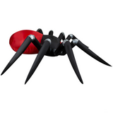 14 Ft. 6"Airblown Blowup Inflatable Giant Black & Red Spider with Fire & Ice Projection Halloween Outdoor Yard Decoration