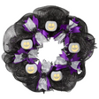EmoteGlow™ Jack Skellington Musical Lighted Wreath Decoration, 22"