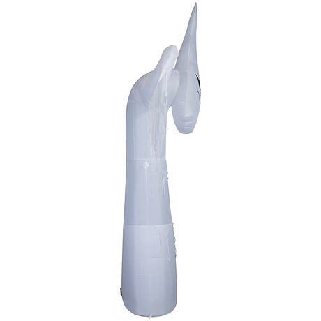 12 Ft. Airblown Inflatable Lightshow Rainbow Wave Ghost Halloween Outdoor Yard Decoration