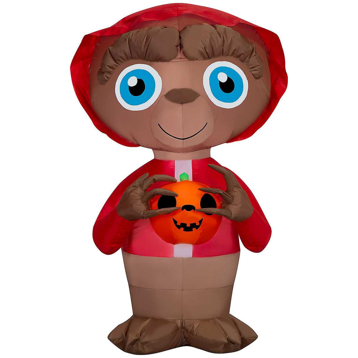 38" Airblown Inflatable E.T. The Extra-Terrestrial E.T. with Jack-O'-Lantern Halloween Outdoor Decoration