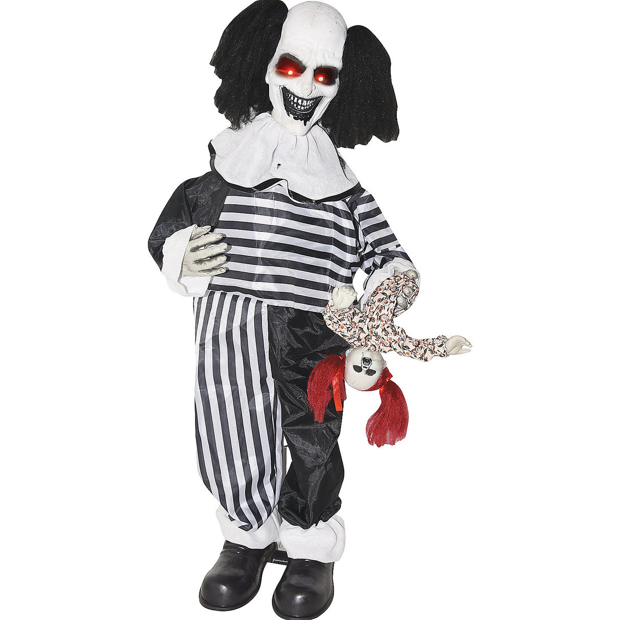 Creepy Clown Prop for Halloween Parties Indoor Decorations and Frightening Events