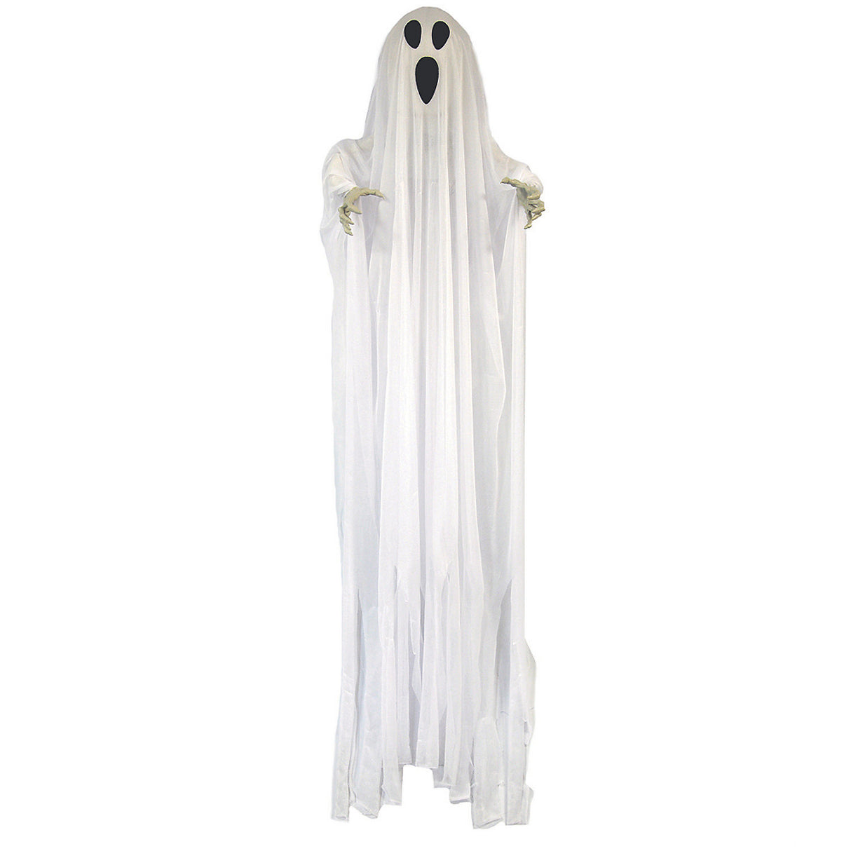 Spooky Shaking Ghost 5 FT Decoration for Halloween Parties Haunted House and Frightening Atmosphere