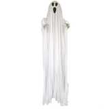 Shaking Ghost Halloween Decoration with Light and Sound, 5 Ft