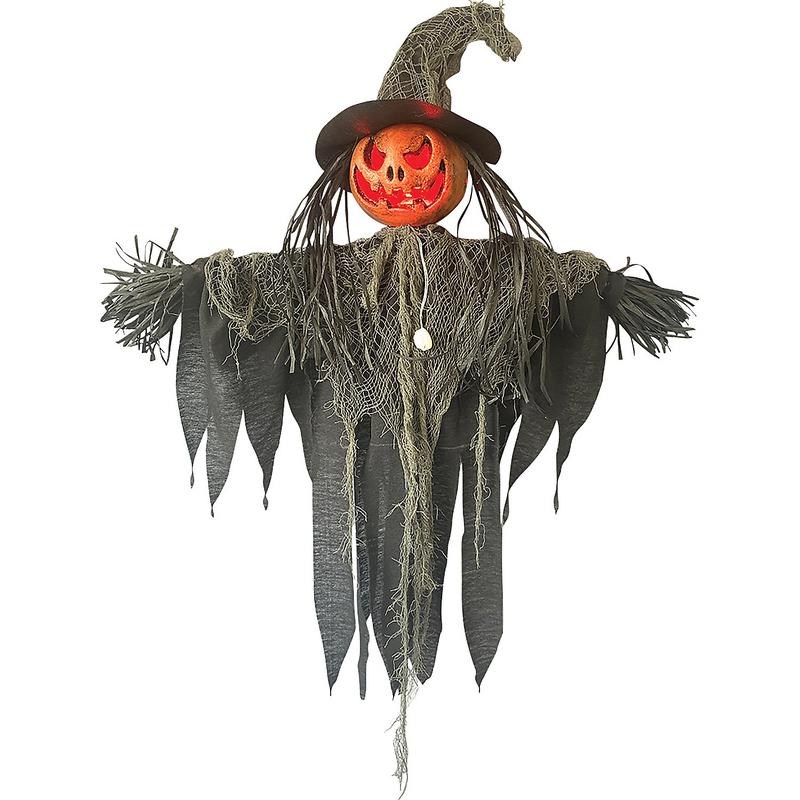 hanging scarecrow pumpkin Halloween decoration