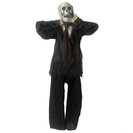 Hanging Skull Man Animated 43"