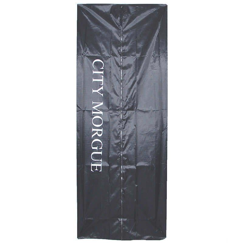 City Morgue Body Bag Decoration for Halloween Haunted Scenes Parties and Theatrical Productions