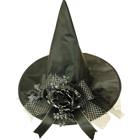 Witch Hat with Flowers