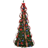 Christmas Tree SimpliciTree™ 7.5 Ft. with Multicolored Lights