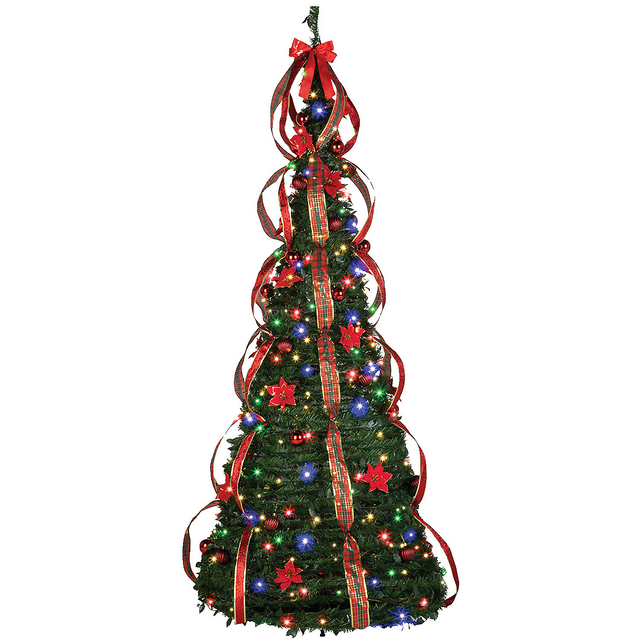 Christmas Tree SimpliciTree™ 7.5 Ft. with Multicolored Lights