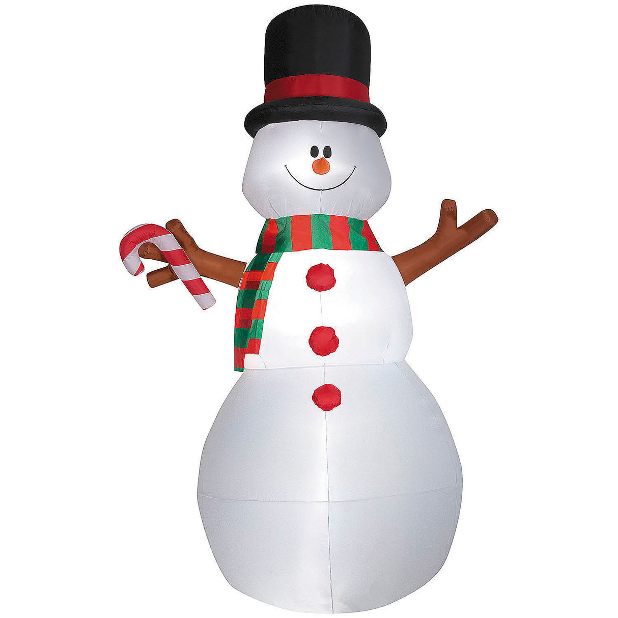 Animated Snowman Inflatable for Christmas Outdoor Displays and Holiday Celebrations