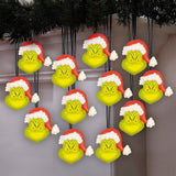 Musical Dr. Seuss Grinch Light String for Holiday Decor Festive Celebrations and Christmas Events