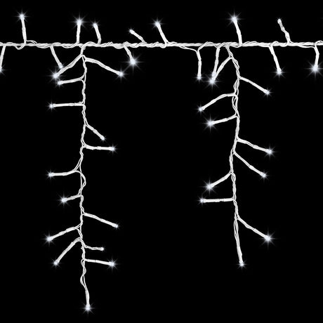 LED Icicle String Lights for Christmas Outdoor Decoration and Holiday Celebrations