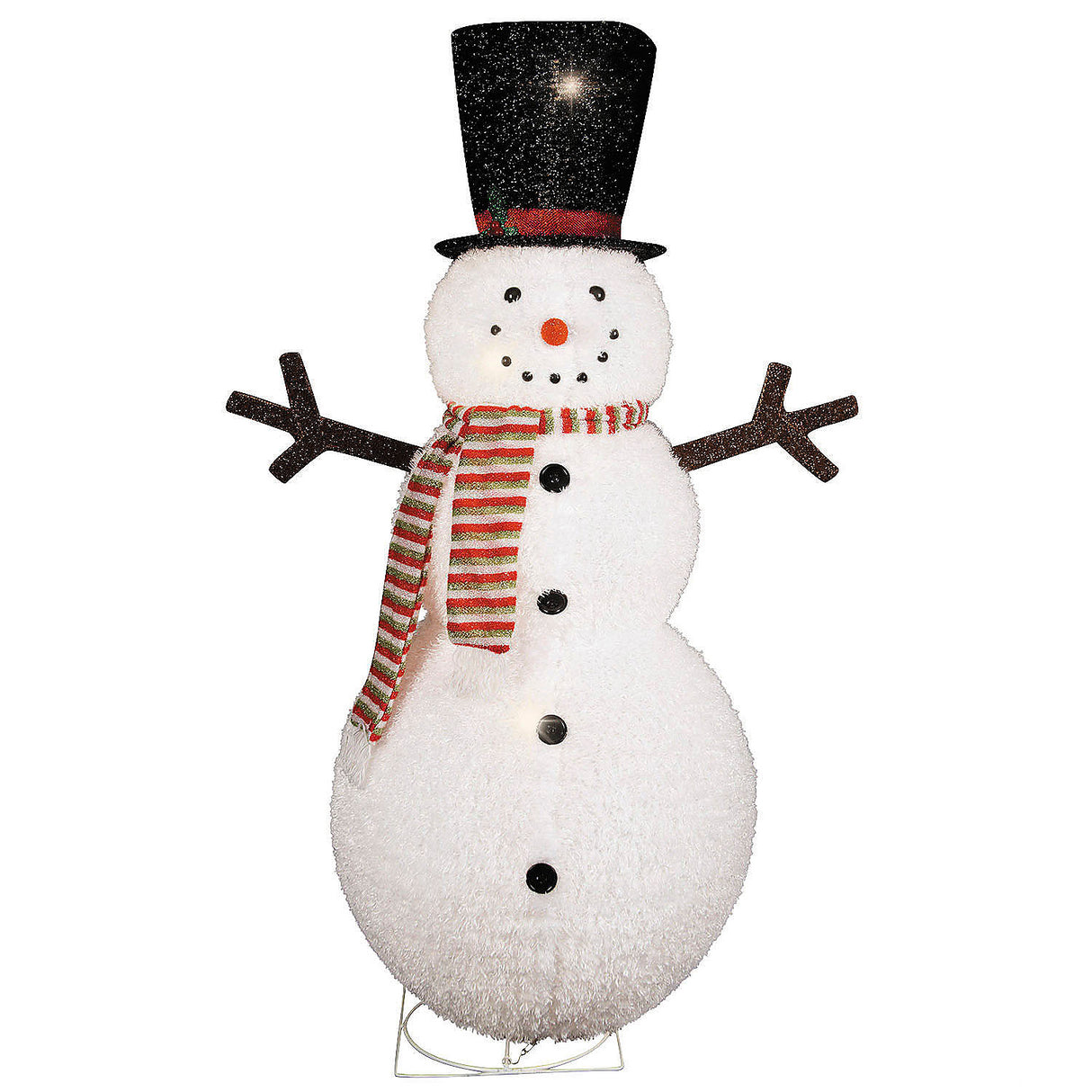 Light-Up Lantern Snowman Yard Decoration for Christmas Outdoor Displays Parties and Festive Decor