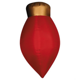 13 Ft. 5 3/4" Airblown Inflatable Hanging Multicolor Christmas Lightbulb String