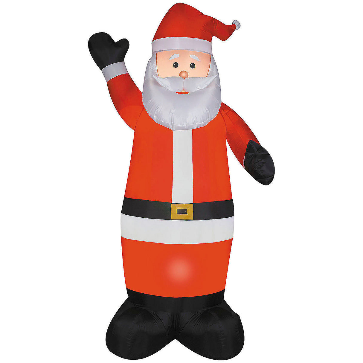 Large Airblown Inflatable Waving Santa Decoration for Christmas Outdoor Yard Displays