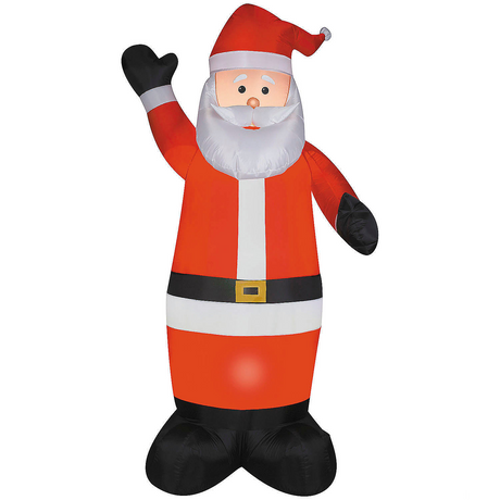 7 Ft. Airblown Inflatable Waving Santa Christmas Outdoor Yard Decoration