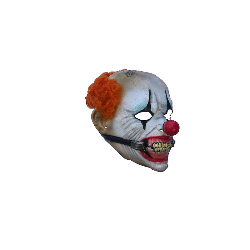 Adult Smiley Junior Latex Mask for Halloween Parties Horror Dress Up and Costume Events