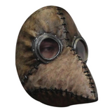 Plague Doctor Brown Latex Mask