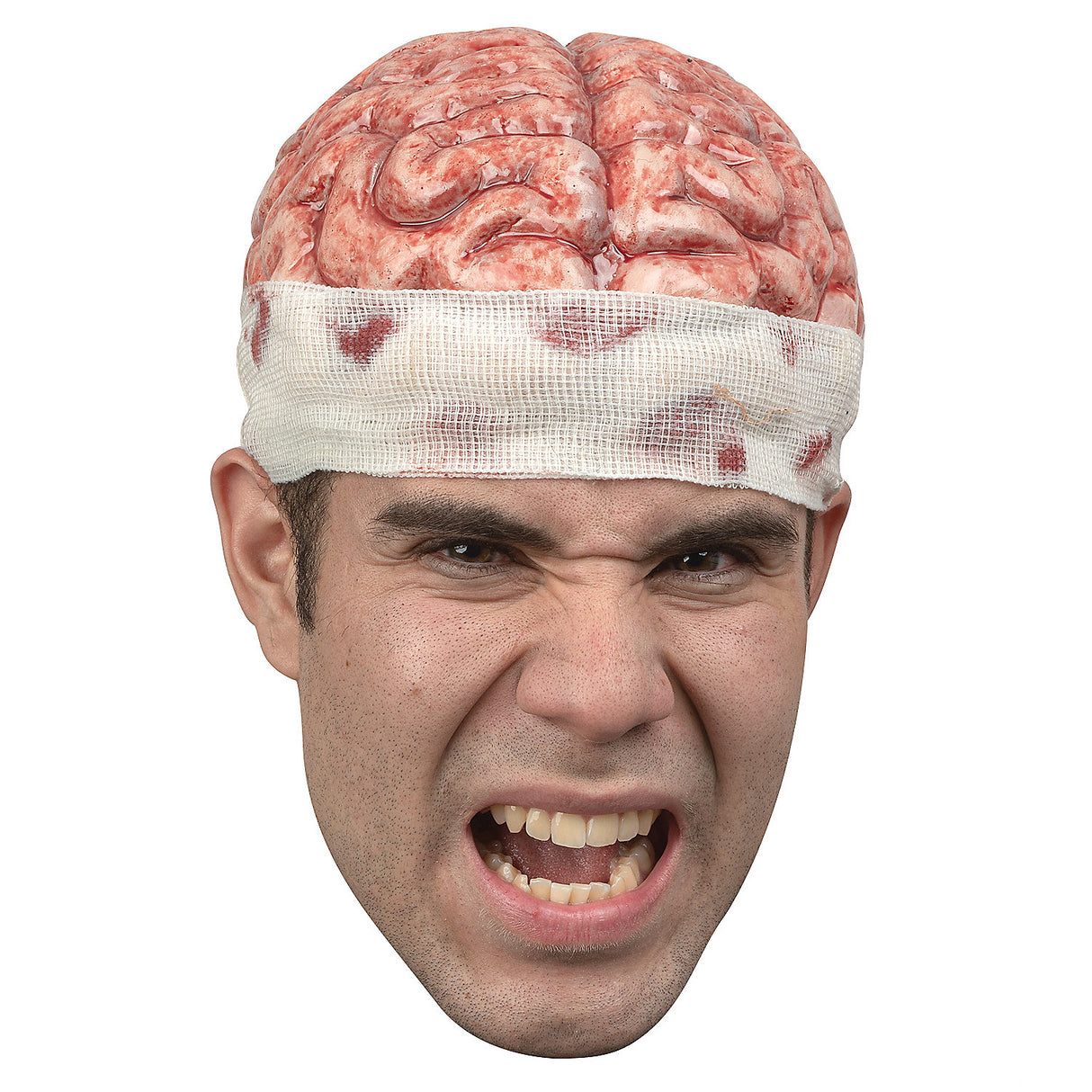 Realistic Brain Cap Mask for Easy Costume Accessory Fun and Medical Themes