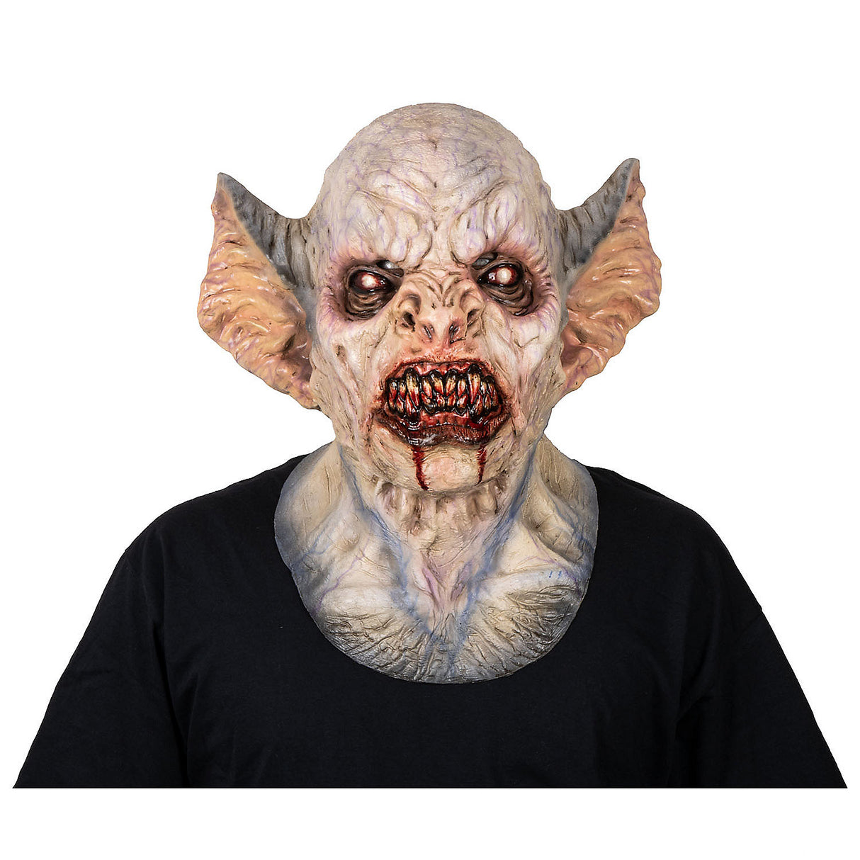 High Quality Witches Macrotus Overhead Latex Mask for Halloween Parties Costume Events and Scary Celebrations