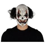 Adults Ghoulish Productions Clowns Prankster Black Clown Overhead Latex Mask - One Size