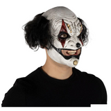 Adults Ghoulish Productions Clowns Prankster Black Clown Overhead Latex Mask - One Size