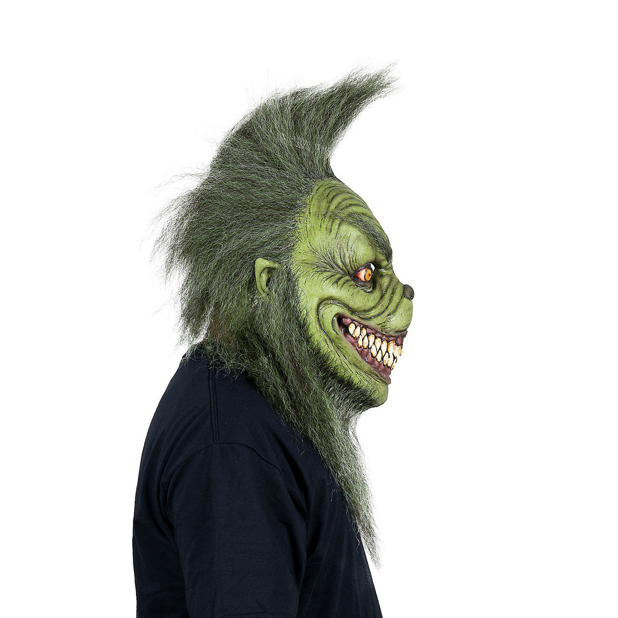 Grumpy Monster Overhead Latex Mask for Halloween Costume Parties and Scary Themed Events