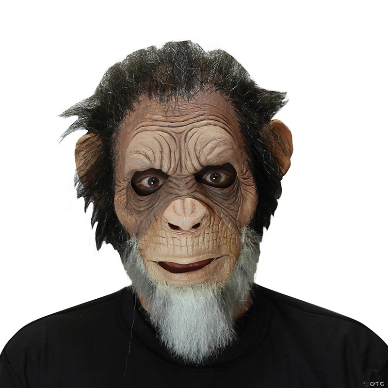 Premium Old Julius Ape Latex Mask for Halloween Parties and Theatrical Performances