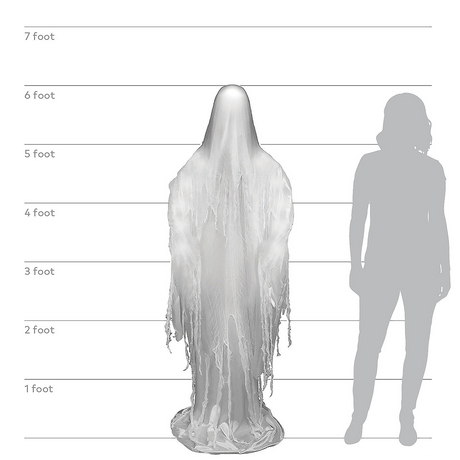 Rising Ghost Animated Prop 6 ft.