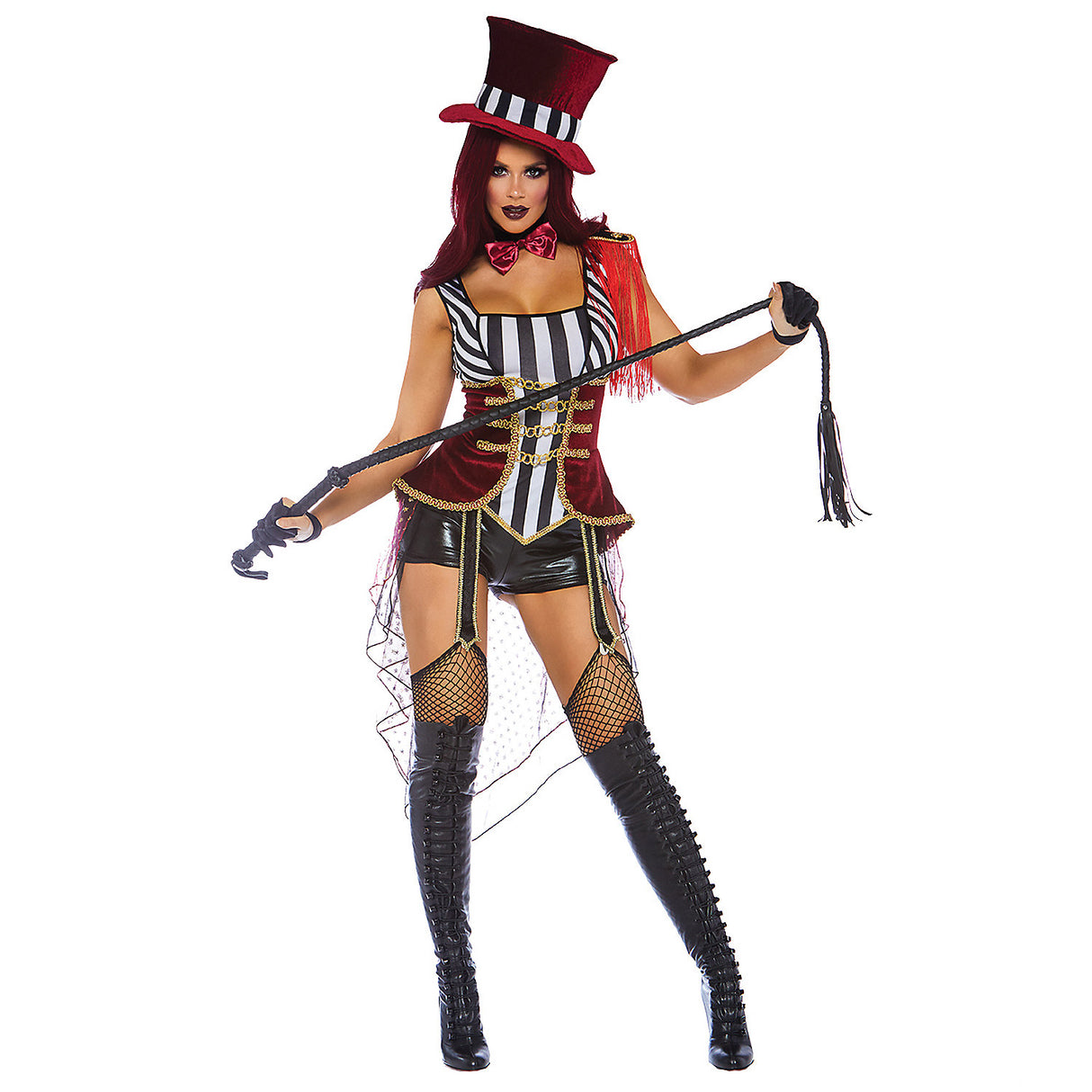 Daring Lion Tamer Adult Costume for Halloween Parties Circus Events and Theatrical Performances