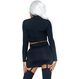 Adult Golden Skeleton 2Pc Costume
