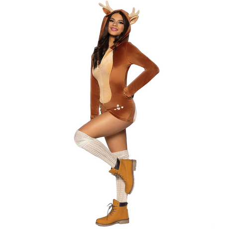 Comfy Fawn Romper Costume