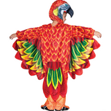 Toddler Red Parrot Printed Costume