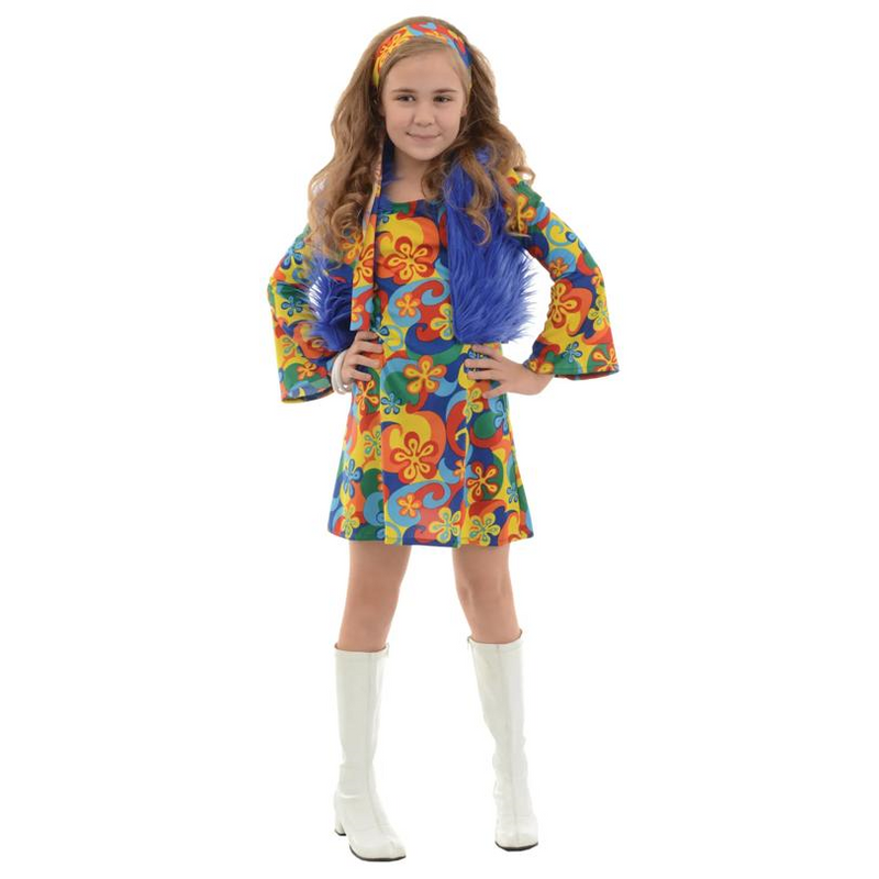 Girl's Hippie Costume