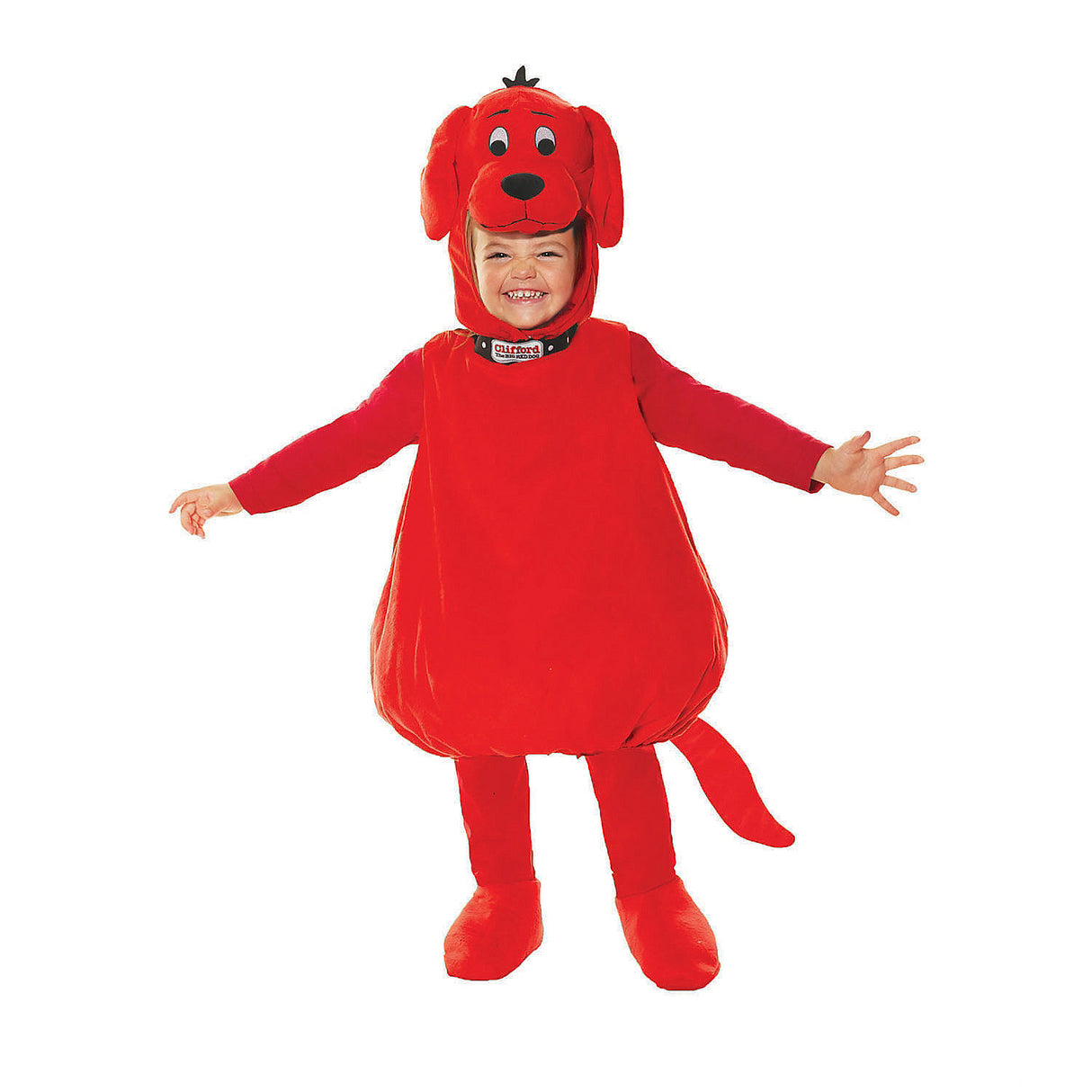 Clifford The Big Red Dog Toddler Costume for Halloween Events and Imaginative Adventures