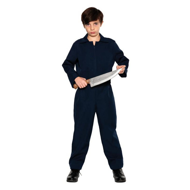 Horror Jumpsuit Costume Blue Child