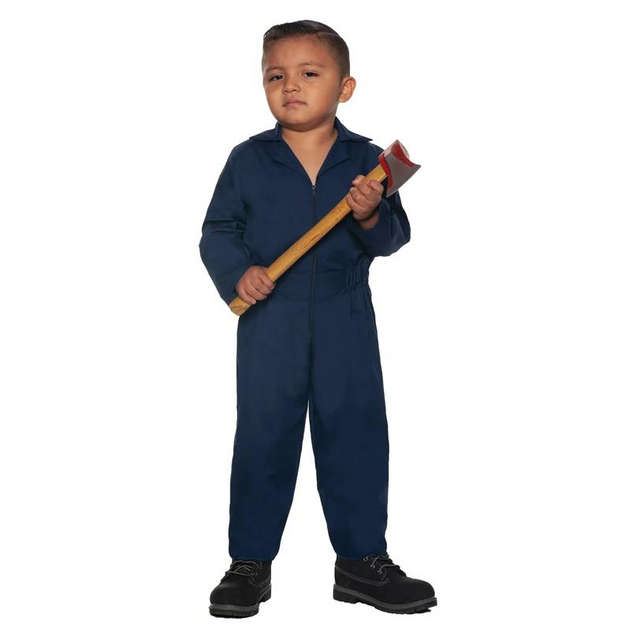 Horror Jumpsuit Costume Blue Toddler