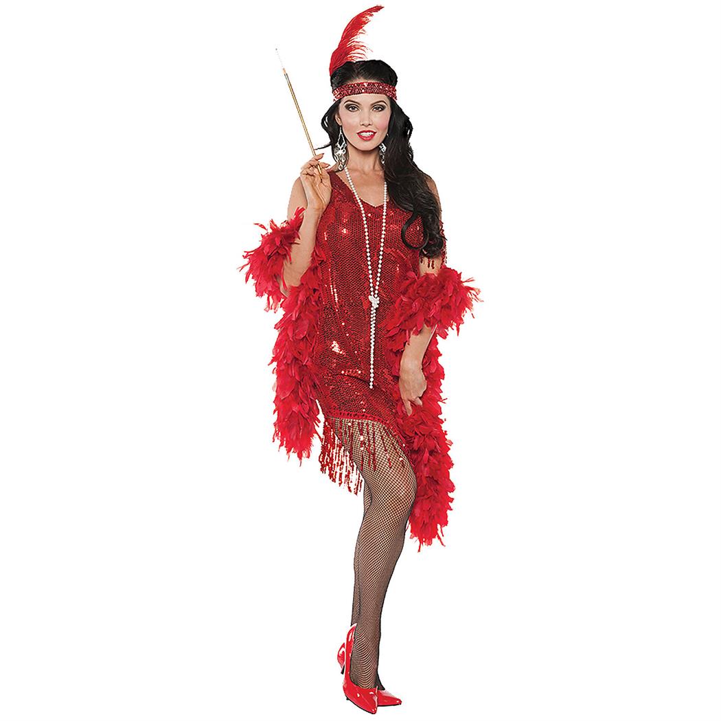 Elegant Women's Flapper Costume for 1920s Swing Parties Gatsby Events and Themed Celebrations