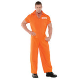 Authentic Men's Prisoner Costume for Halloween Parties and Themed Events