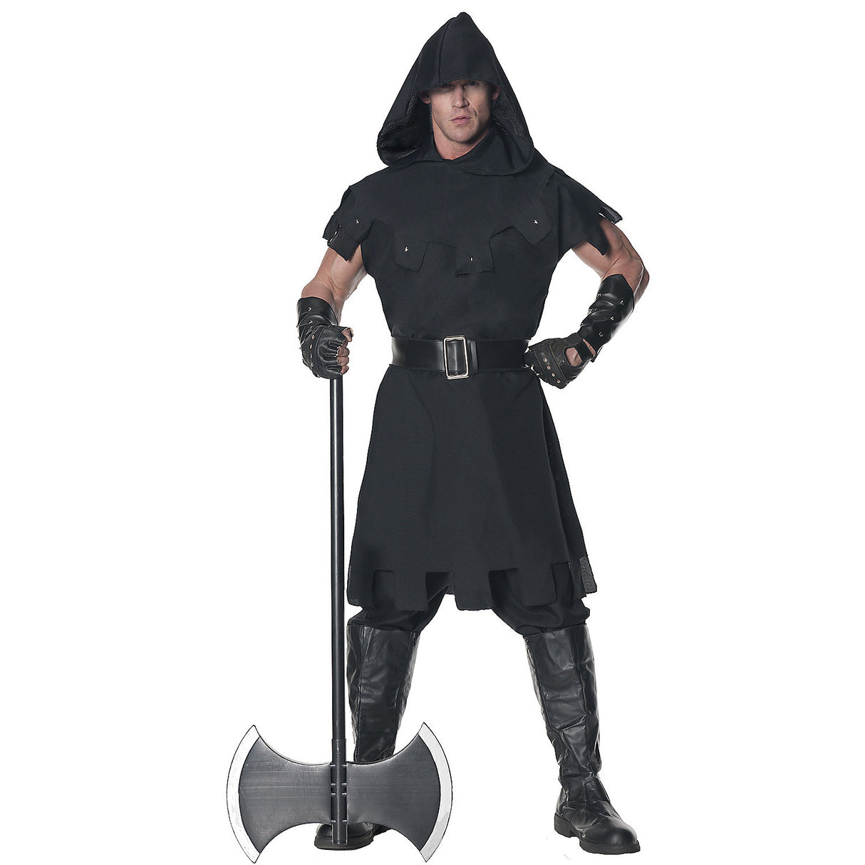 Men's Medieval Executioner Costume for Halloween Parties Gothic Events and Medieval Reenactments