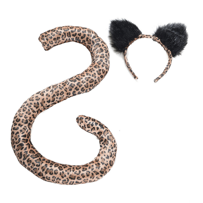 TAIL EARS SET-LEOPARD