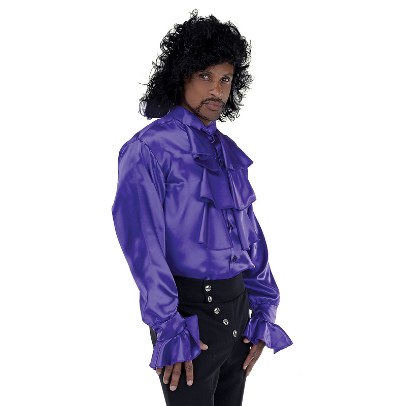 Stylish Pop Star Shirt for Creative Halloween Celebrations and 1980s Theme Parties